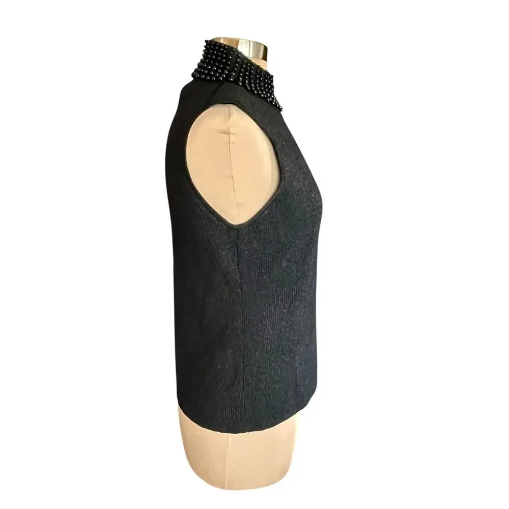 Grace black sleeveless